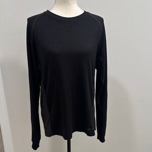 Realtree Men's Black Long Sleeve Tee